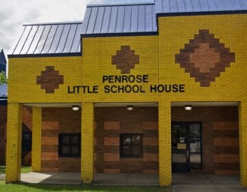 outside Penrose Elementary School