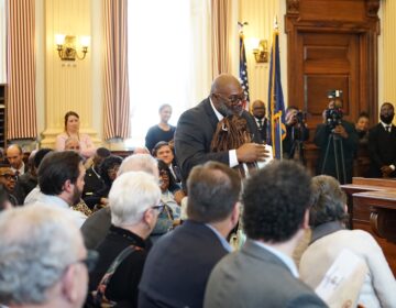 Delaware County Councilmember Richard Womack gets sworn in
