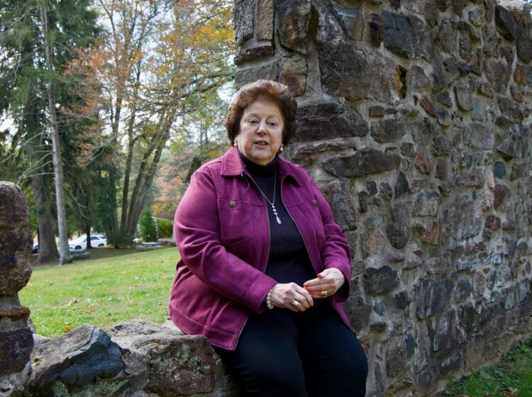 Historian Sandra Momyer, the retired executive director and archivist at Historic Yellow Springs