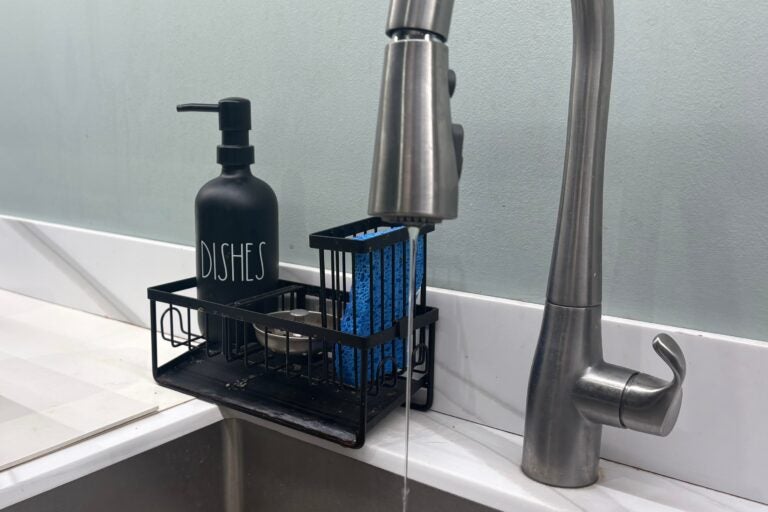 water drips from a faucet