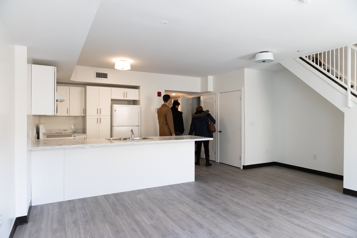 The interior of the apartment