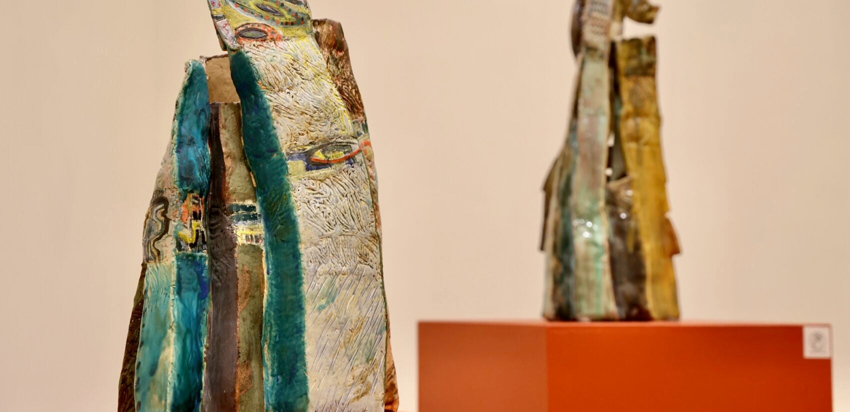 an art piece in the Re-Union exhibit