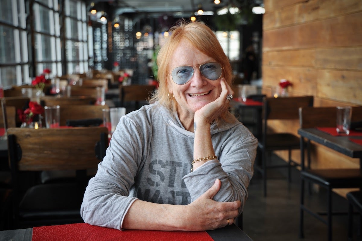 Emily Saliers poses for a photo