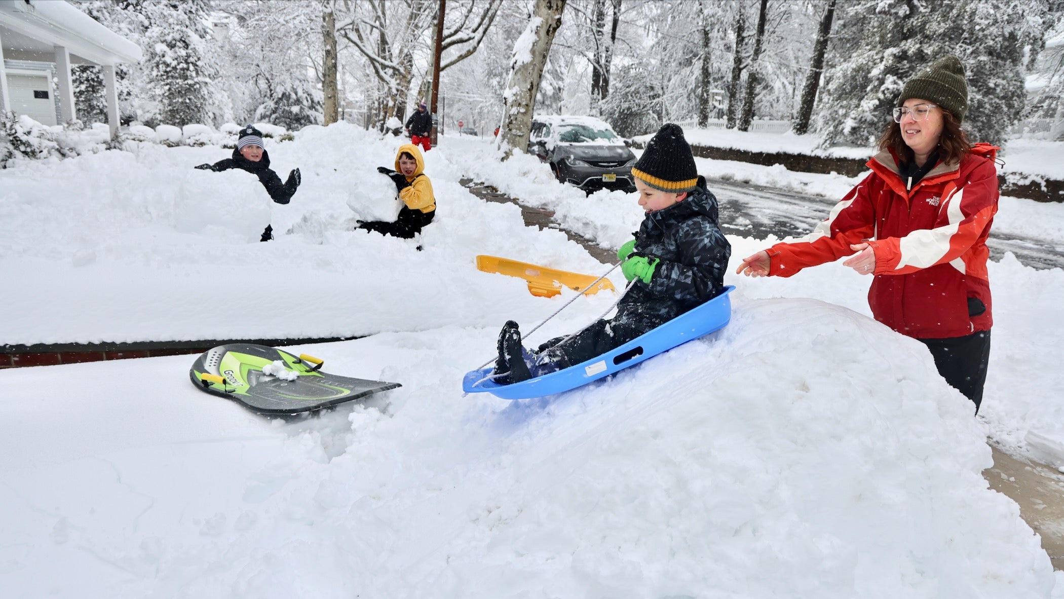 Photos: Philadelphia and South Jersey transform into a winter wonderland after latest storm