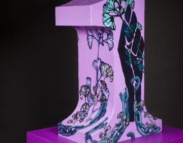 9a-Protest-Slavery_ColibriWorkshop-scaled A sculpture, uniquely painted by artist Malachi Floyd