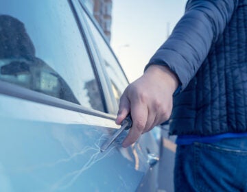 car_scratching_1200 A person is keying a vehicle for revenge. (Masarik/Big Stock)