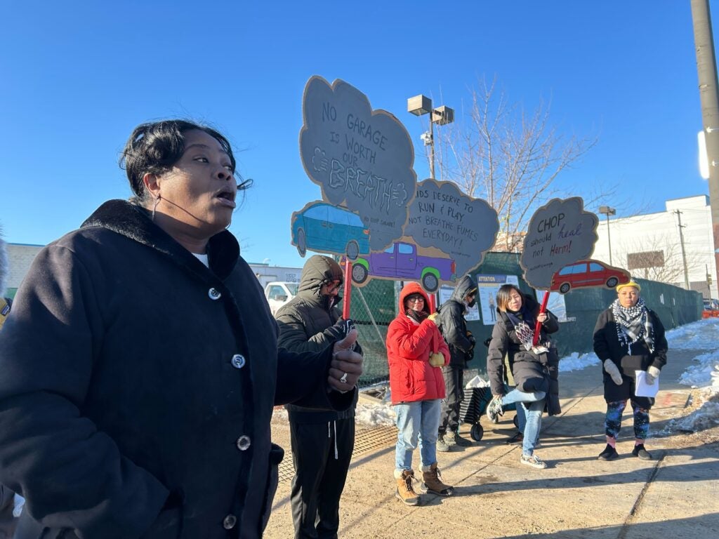 Grays Ferry resident DeMorra Hawkins