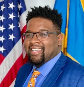 Daniel Walker smiles