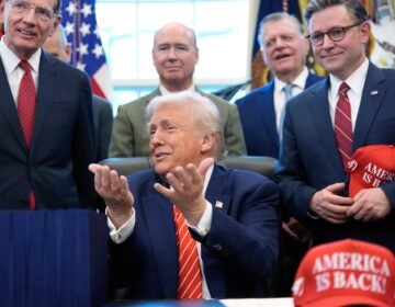 Donald Trump speaking