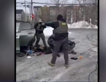 Video showing what appears to be a confrontation involving suspected immigration agents in Phoenixville