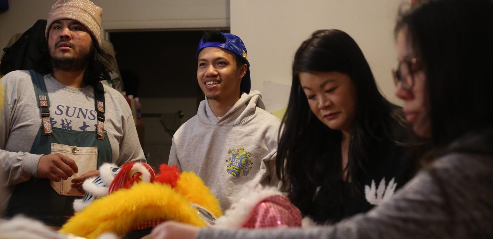 Philadelphia Suns members smile