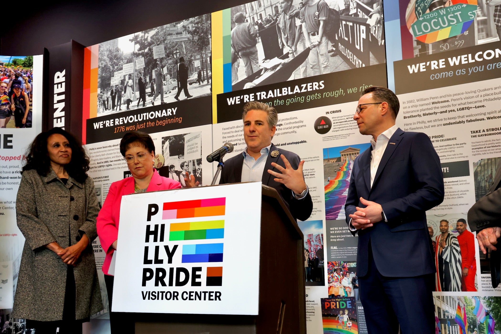 Philadelphia opens an LGBTQ+ tourism center in the Gayborhood