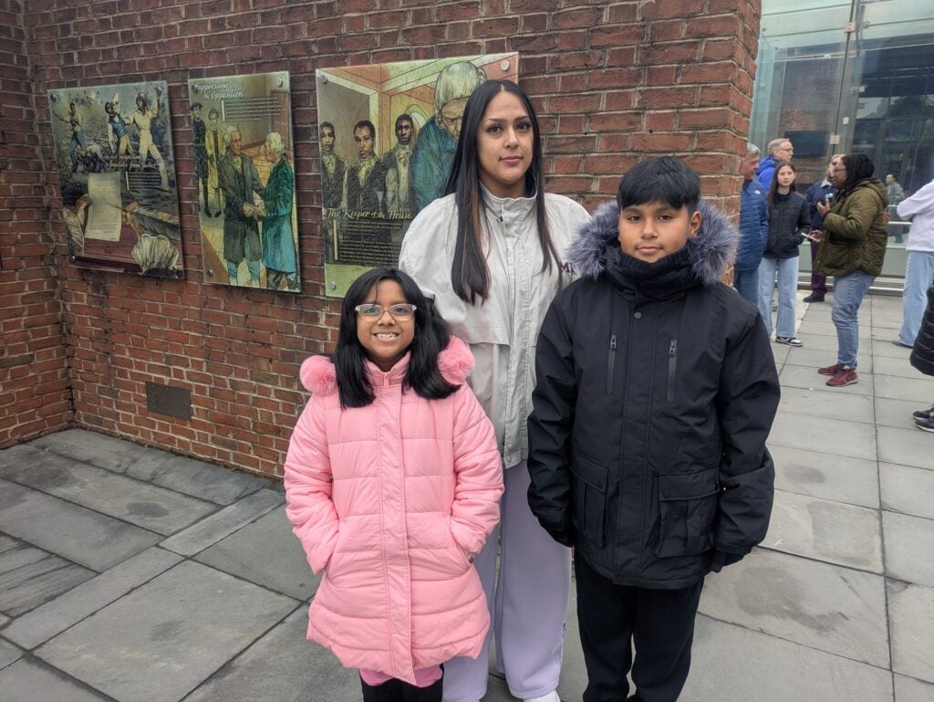 La exposición de esclavitud de Filadelfia está siendo restaurada en el Sitio de la Casa del Presidente.