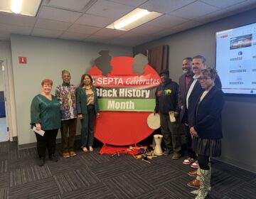 SEPTA officials and local leaders gathered to celebrate Caroline LeCount