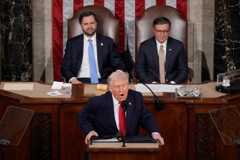 President Donald Trump delivers the State of the Union address