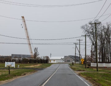 the data center in Vineland being constructed