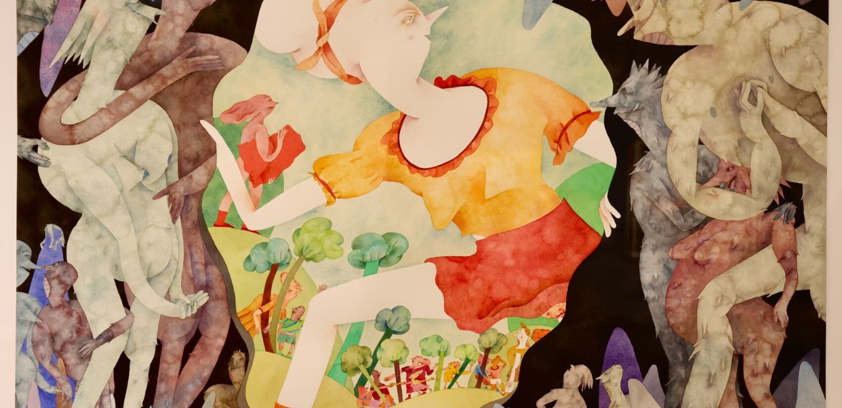 Gladys Nilsson's Checking Out the Other Side