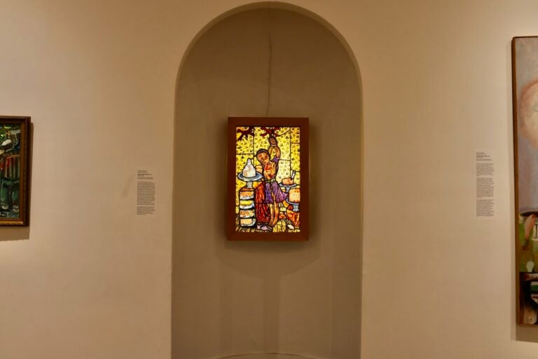 Sweets Kissed to Death by Judith Schaechter