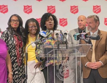 Mayor Cherelle Parker speaks