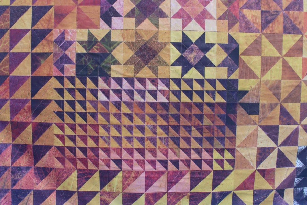 a narrative quilt by Jody Graff