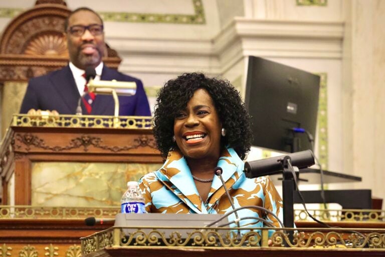 Philadelphia Mayor Cherelle Parker delivers her budget address