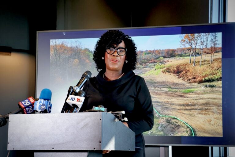 Philadelphia Mayor Cherelle Parker announces that the city will provide $9.1 million