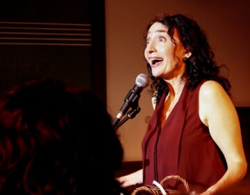 Solo performer Jennifer Blaine portrays dozens of characters