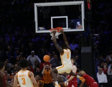 The Tennessee Volunteers playing the Miami Redhawks at Xfinity Mobile Arena