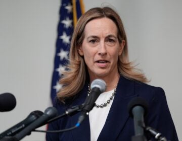 Mikie Sherrill speaks