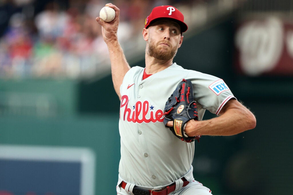 Philadelphia Phillies pitcher Zack Wheeler
