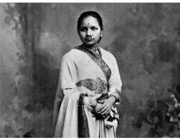 Classic portrait of Anandibai Joshee