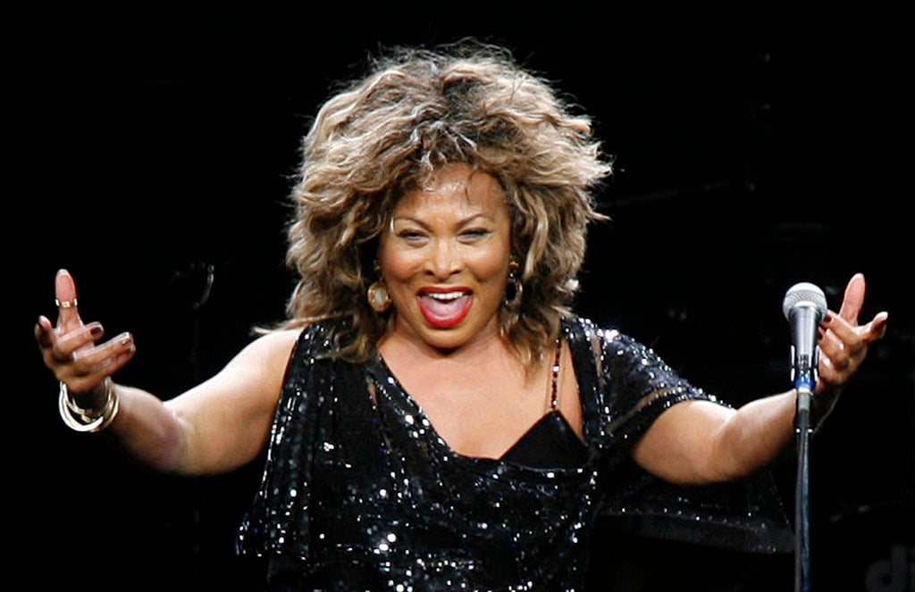 Tina Turner performs in Cologne, Germany