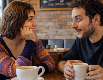 Geneviève Perrier and Adam Howard in 