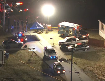 west-caln-twp-trooper-shooting-wpvi-030926 Authorities are seen responding to the fatal shooting of a state trooper in West Caln Township, Chester County