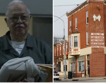 side-by-side photos of Kermit Gosnell and his abortion clinic
