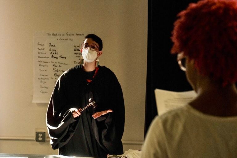 Yona Yurwit acts as judge in the trial