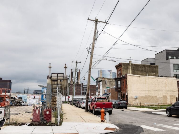 Leaning utility poles