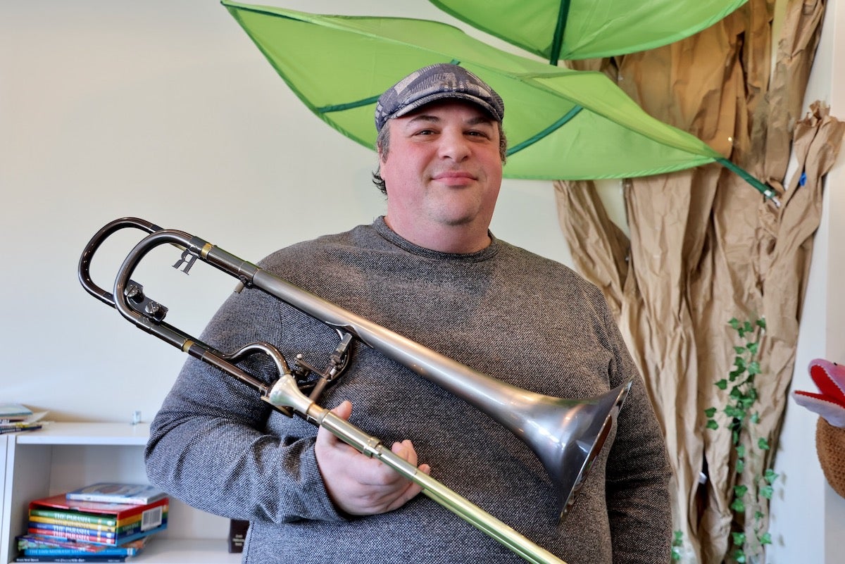 Dan Blacksberg poses for photo