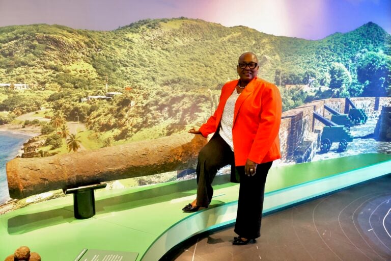 Alida Francis smiles