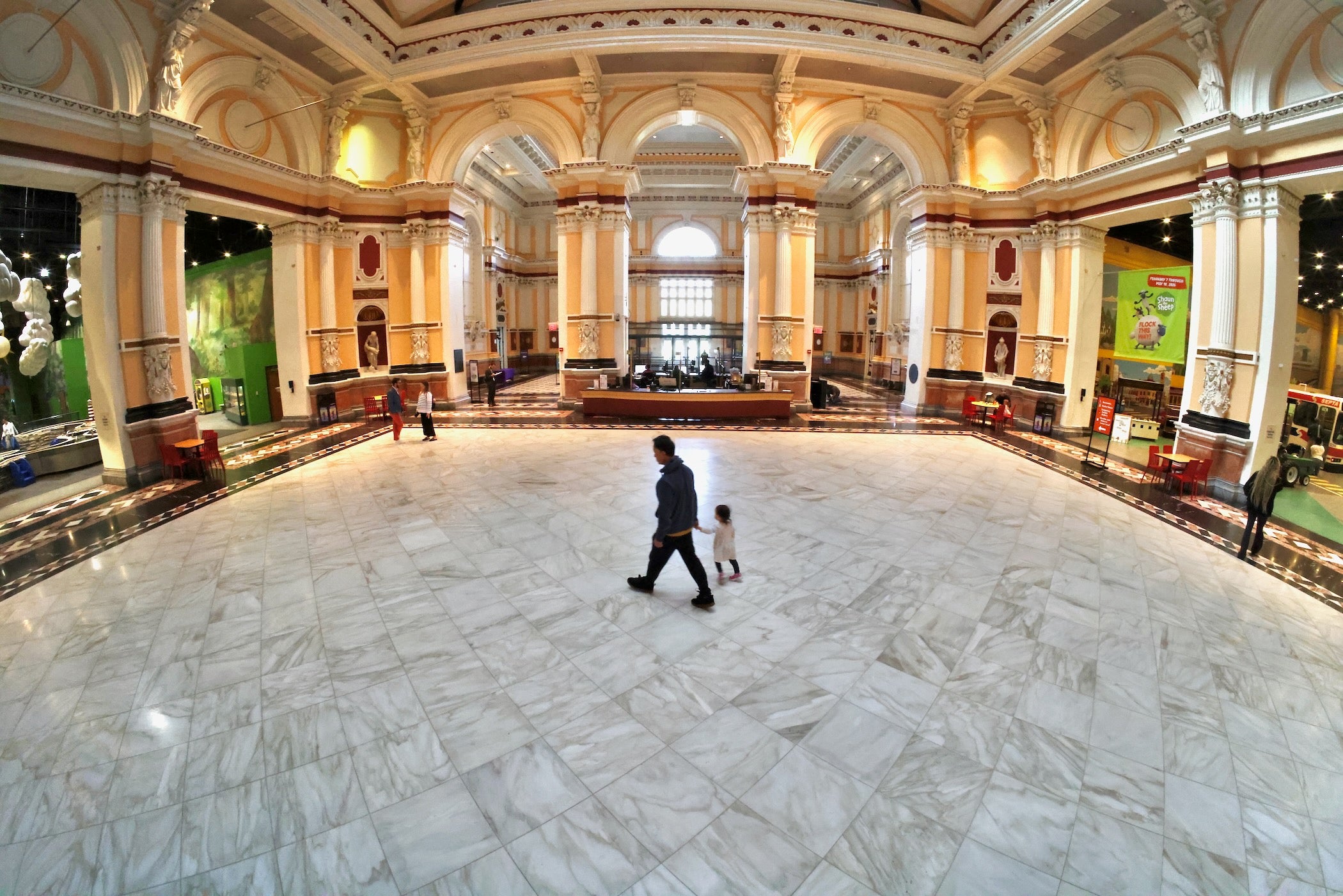 At some Philly restaurants, you can eat off of the Please Touch Museum’s marble