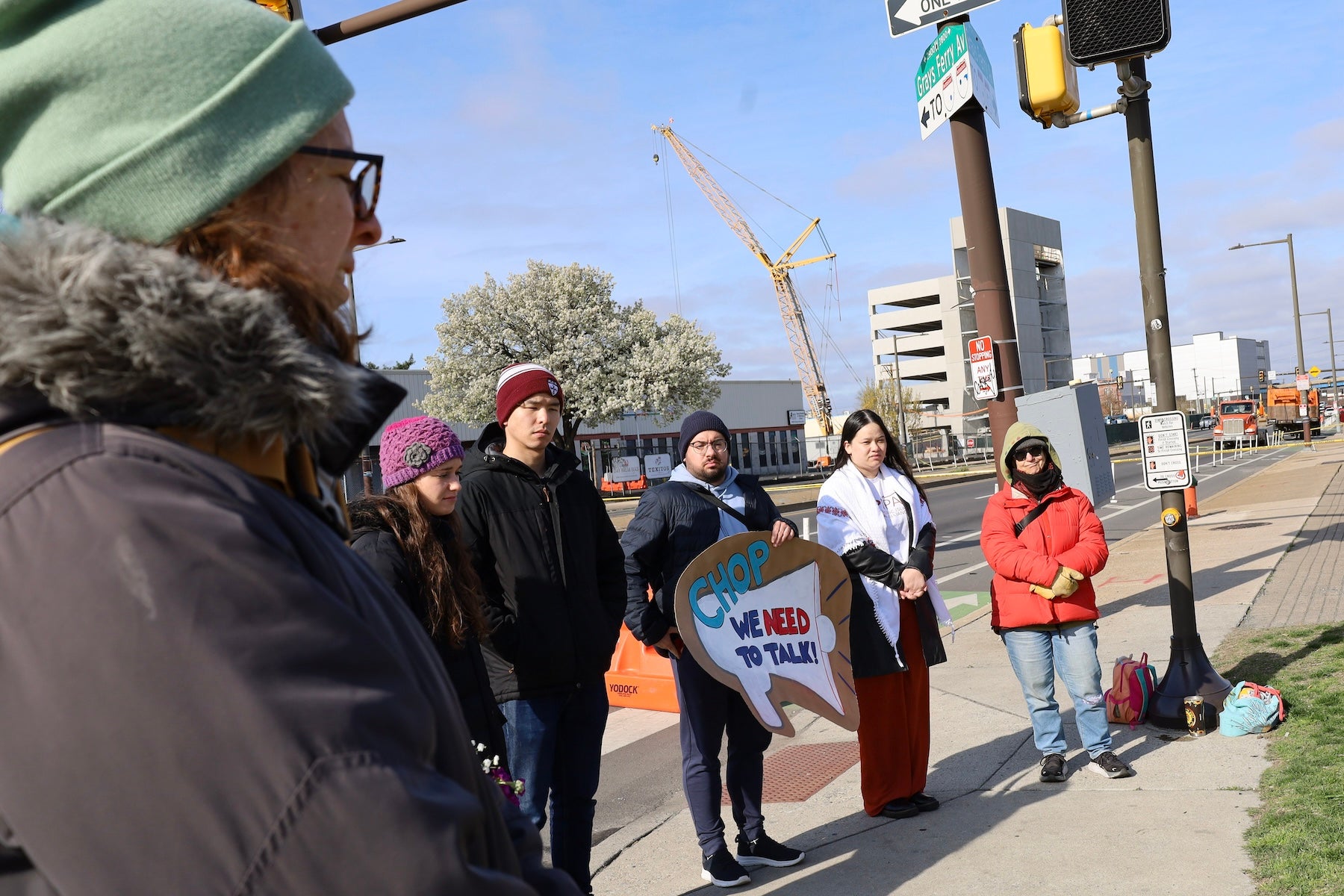 Members of Philly Thrive, an environmental justice nonprofit
