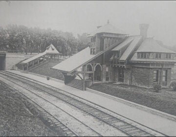 Mount-Airy-Station-1883 Mount Airy Station in 1883