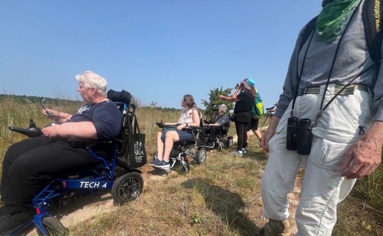Birdwatchers during a Pinelands Preservation Alliance