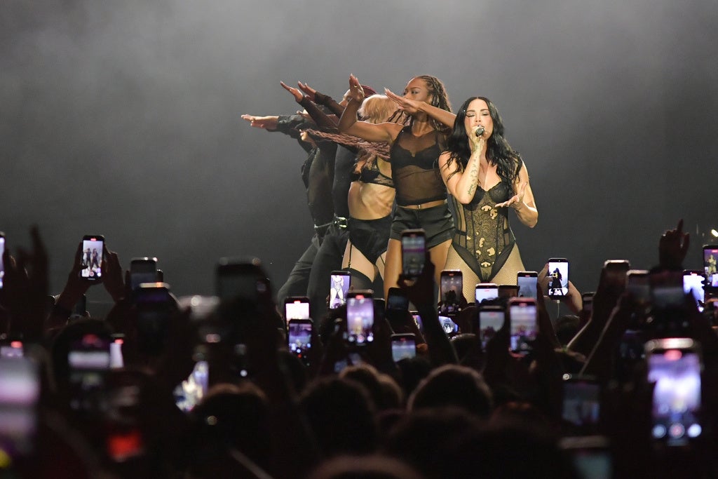 Demi Lovato performs at "One Night Only"