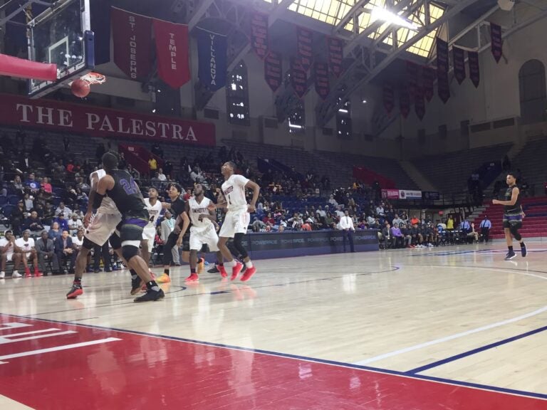 basketball played at the Palestra