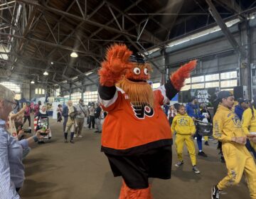 Philly's mascots, like Gritty and Swoop