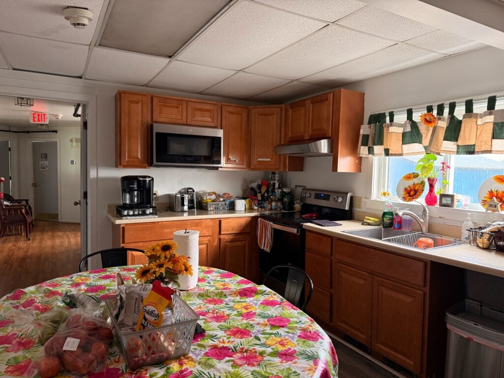 the kitchen in House of Hope