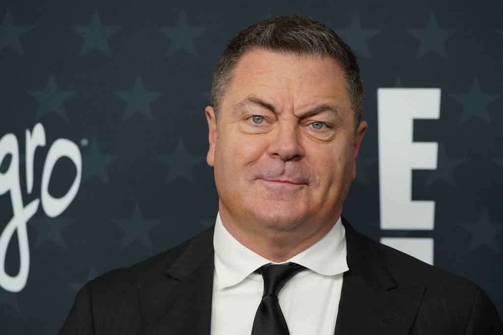Nick Offerman arrives at the 31st Annual Critics Choice Awards