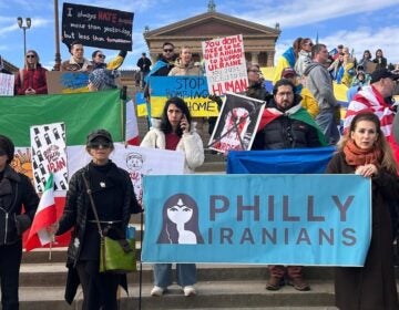 Philadelphia Iranians hold protest celebrating