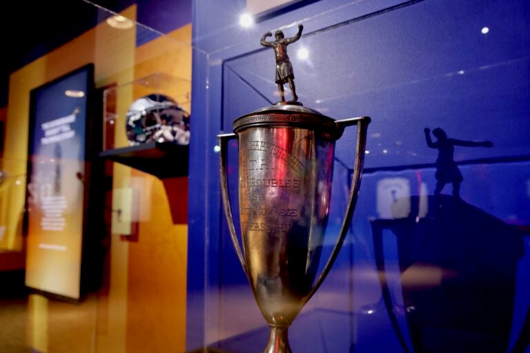 Ora Washington's American Tennis Association trophy from 1936